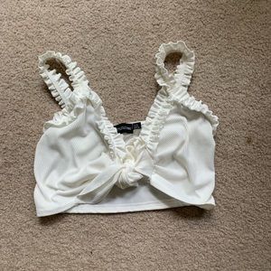 Pretty Little Thing tie top